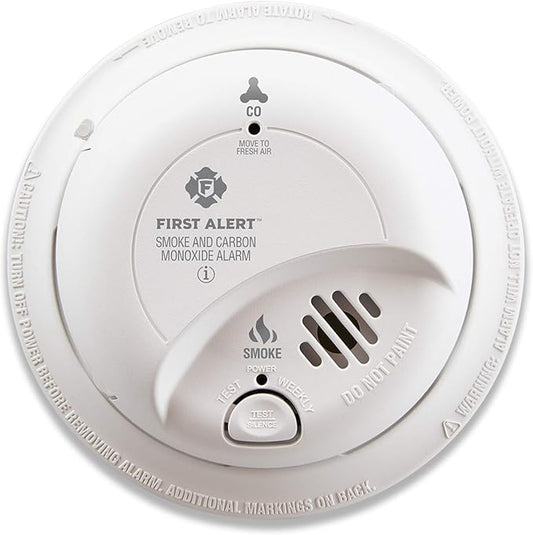 FIRST ALERT SC9120B Corded Electric Combination Alarm by FirstAlert