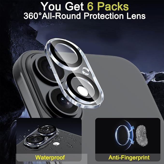 Ferilinso 6 Pack Camera Lens Protector - Image 3