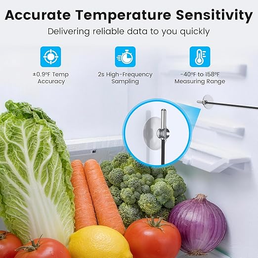 Nutelo Upgraded Refrigerator Thermometer - Image 3