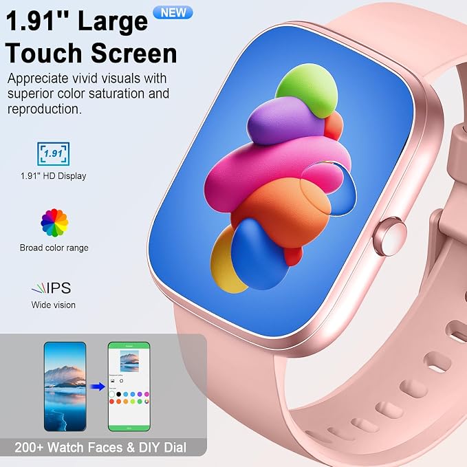 Smart Watch for Women, 1.91"HD Smartwatch - Image 2