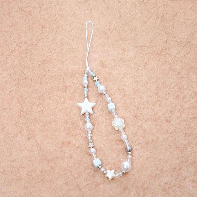 Cute Beaded Camera Wrist Strap for Phone, Digital Camera Charm Lanyard - Image 6
