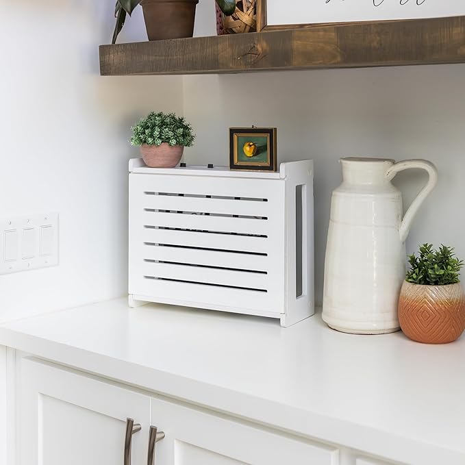Wooden WiFi Router Storage Box - Image 2