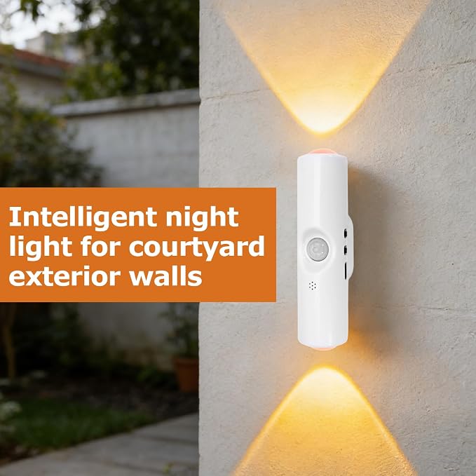 STHF 4 Pack Rechargeable Smart LED Motion Sensor Ambient Light, Auto-On - Image 3