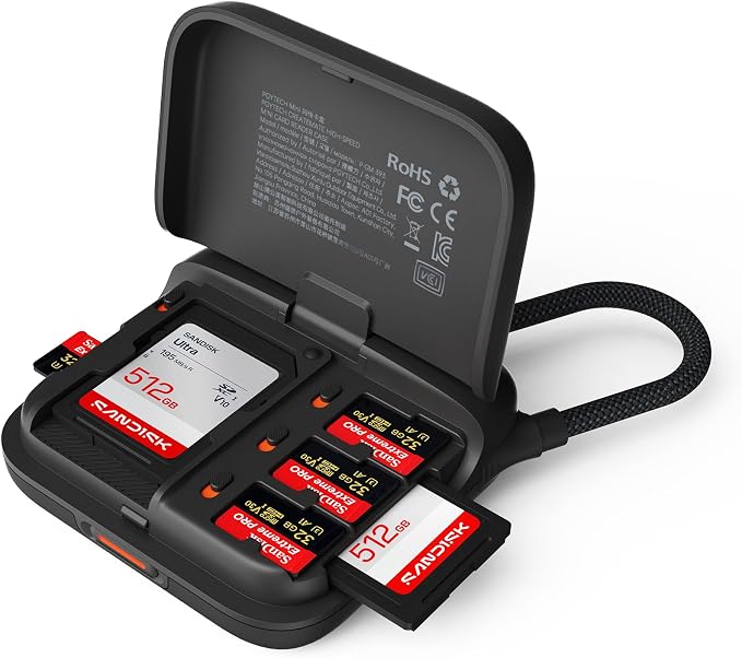 PGYTECH CreateMate Mini SD Card Reader Case by PGYTECH-US