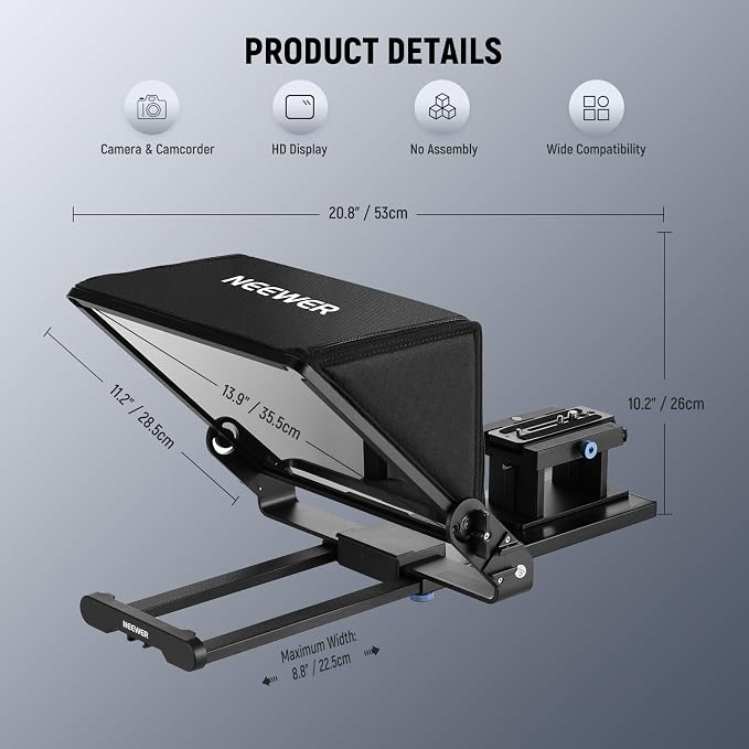 Neewer Teleprompter X14 III - Image 8