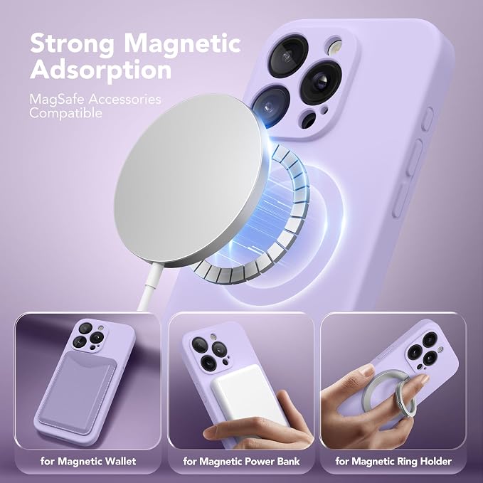 Magnetic for iPhone 15 Pro Case, Compatible - Image 2