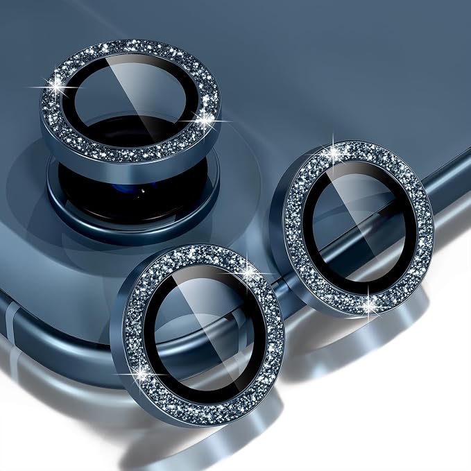 Choiche Compatible for iPhone 17 Air Camera Lens Protector Bling, 9H Tempered by Choiche