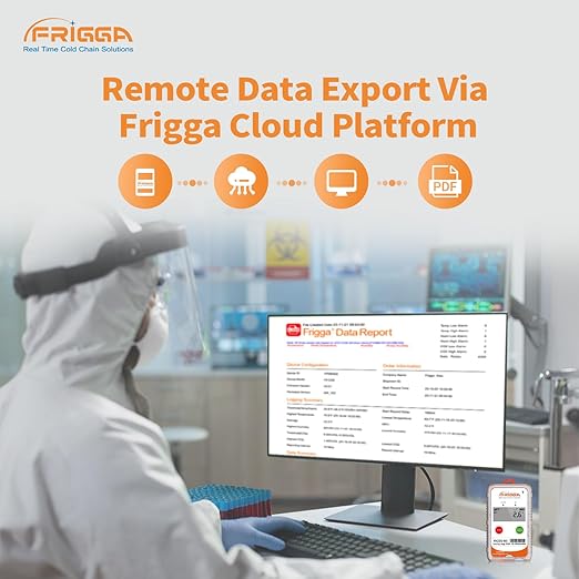 Frigga V5C 4G/5G Real-Time Temperature Humidity Data Logger Single-Use 28800 - Image 4