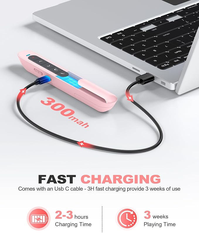 DINOSTRIKE Pink Wireless Presentation Remote - Image 4