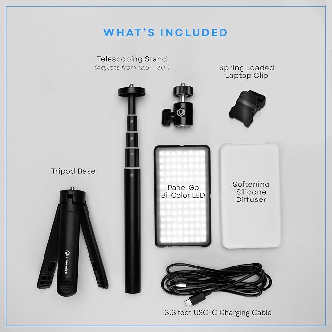 Lume Cube Broadcast Lighting Kit Live Stream Webcam Light - Image 6