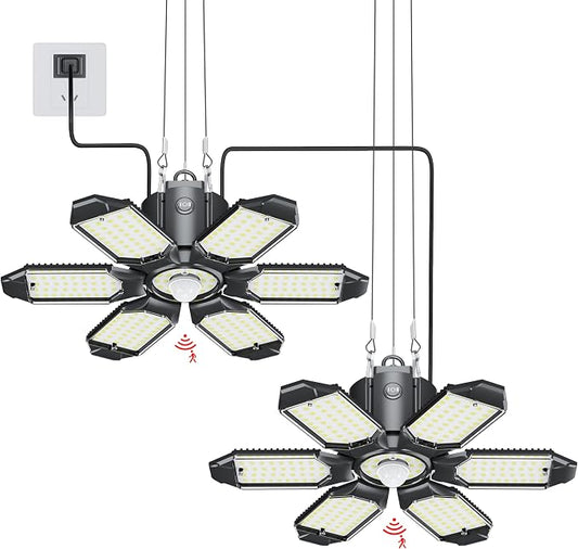 Plug in Garage Light with Motion Sensor by Craftersmark