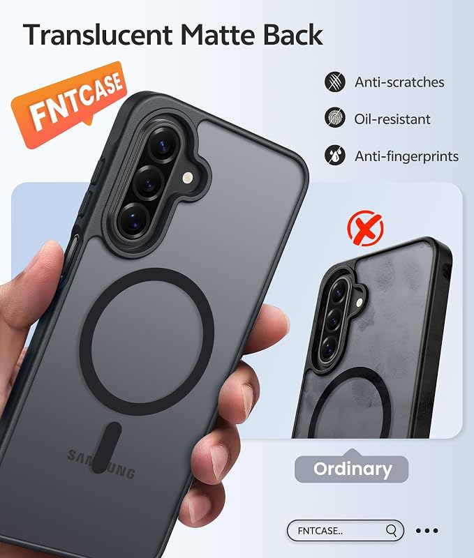 FNTCASE for Galaxy A17/A16 5G Phone Case: for Samsung A17 Cases Matte - Image 6