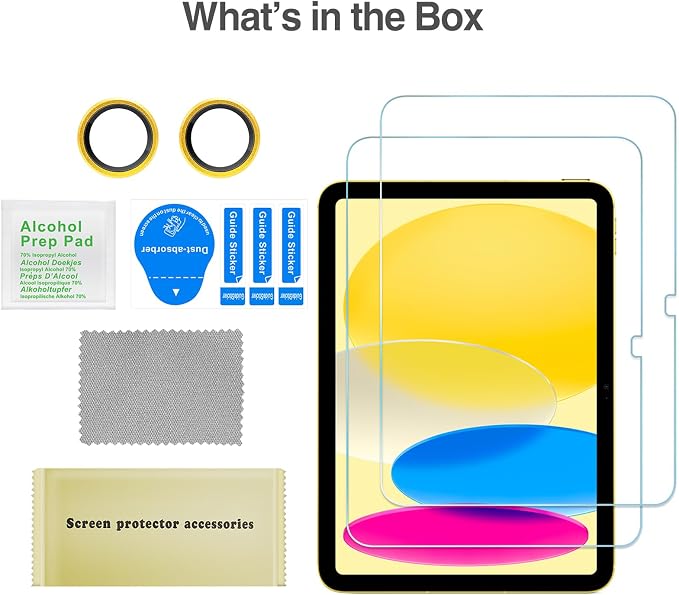 ProCase Screen Protector for iPad A16 2025 11th/10th 2022 Generation, 2 - Image 8
