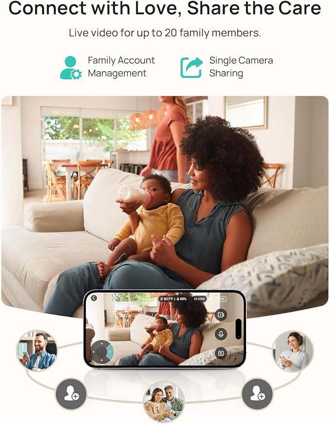 Dr.Care LumiView Smart WiFi Baby Monitor - Image 11