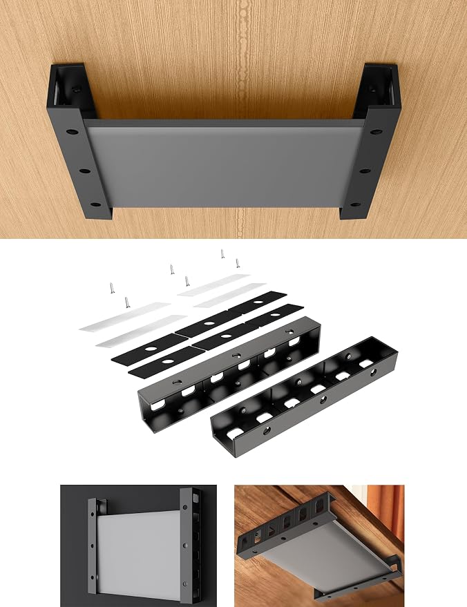 Under Desk Laptop Holder, Under Desk Rack by TYAMTOGSM