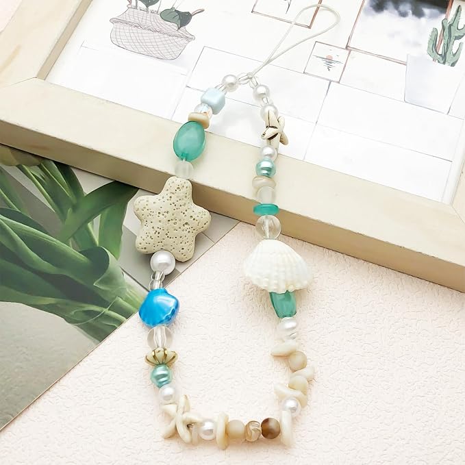 Beaded Camera Wrist Strap Cute Digital Camera Charm Lanyard Phone Chain - Image 7