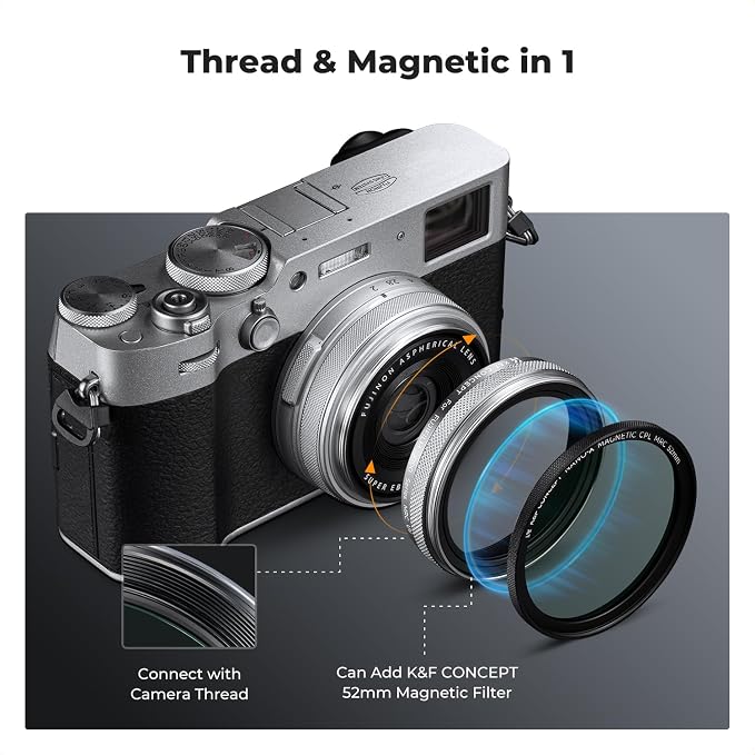 K&F CONCEPT MCUV Protection Camera Lens Filter Compatible - Image 4