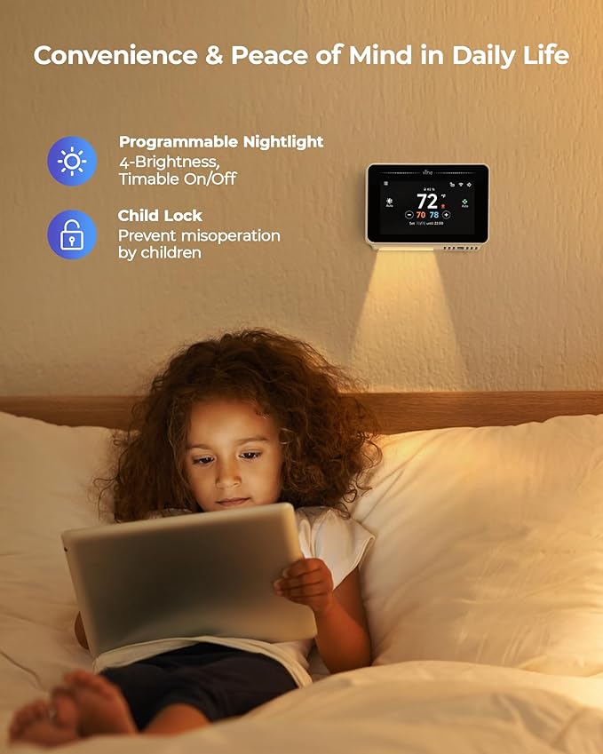 Vine Smart Thermostat for House - Image 5