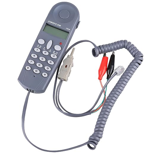 C019 Telephone Phone Line Network Cable Tester Butt Test Tester Lineman Tool - Image 3