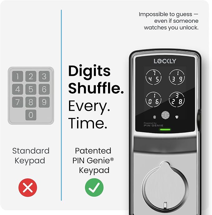 Lockly Secure Plus, Keyless Entry Door Lock, Smart Locks - Image 5