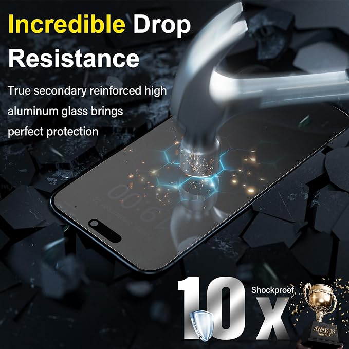 YWXTW 2 Pack Matte Screen Protector - Image 4