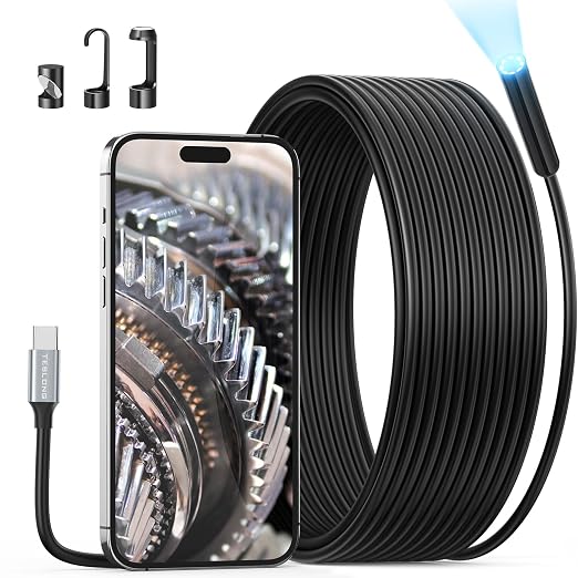Teslong 50FT USB-C Borescope Inspection Camera by Teslong