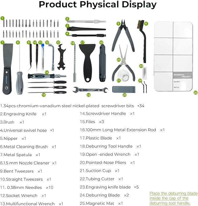 Creality 3D Printer Tool Kit - Image 5