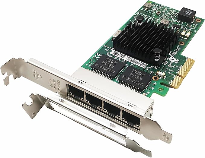 PCIE x4 Gigabit Ethernet Server Adapter by Lemspum