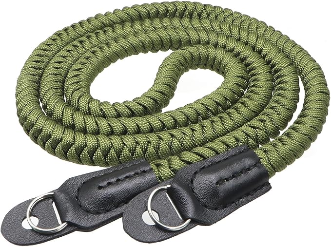 Paracord Camera Strap Long Camera Neck Shoulder Strap by HITHUT