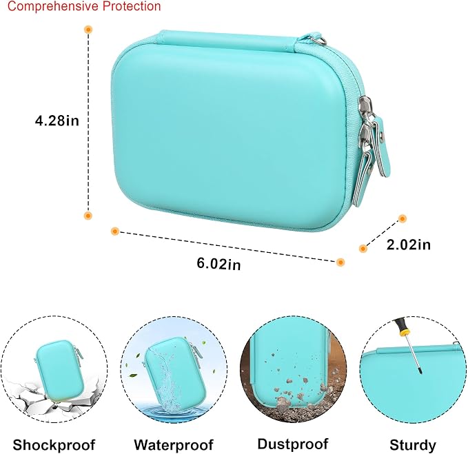 Elonbo Carrying Case for KODAK Step Instant Smartphone Photo Printer, Portable - Image 3