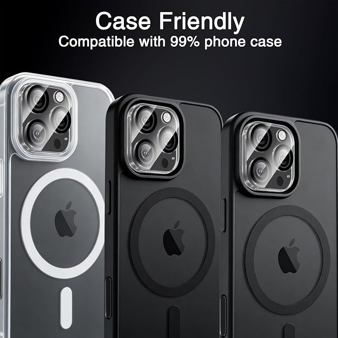 Wiaocit 3 Pack Tempered Glass Camera Lens Protector - Image 6