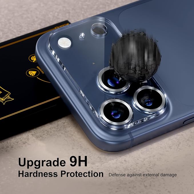 for 6 Pack iPhone 17 Pro Max Camera Lens Protector 9H Tempered Glass Camera - Image 3