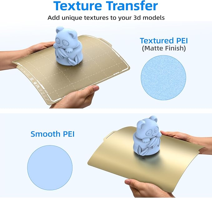 BIQU PyroGrip Smooth PEI+Textured PEI Build Plate - Image 2