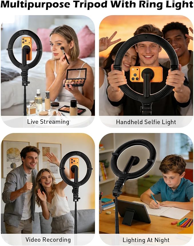 CloudValley 10" Magnetic Ring Light - Image 3