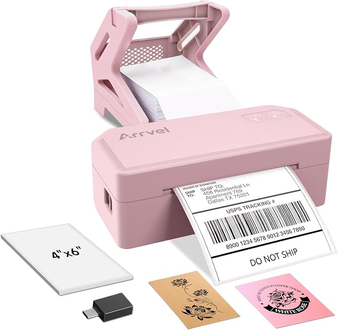 Bluetooth Thermal Label Printer by Arrvel