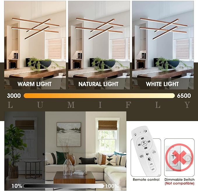 Modern Linear Pendant Light - Image 5