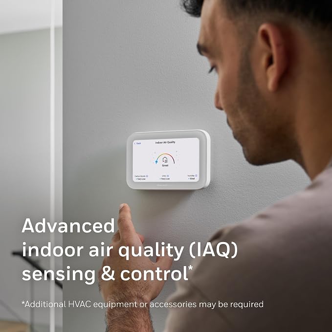 Honeywell Home X8S Premium Smart Programmable Wi-Fi Thermostat - Image 4