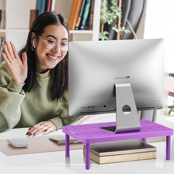 WALI Computer Monitor Stand for Desk, Adjustable Laptop Riser, Desk Monitor - Image 9