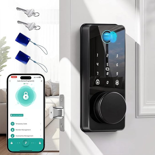 Fingerprint Door Lock, Biquole Keyless Entry Door Lock, Smart Lock | by Biquole