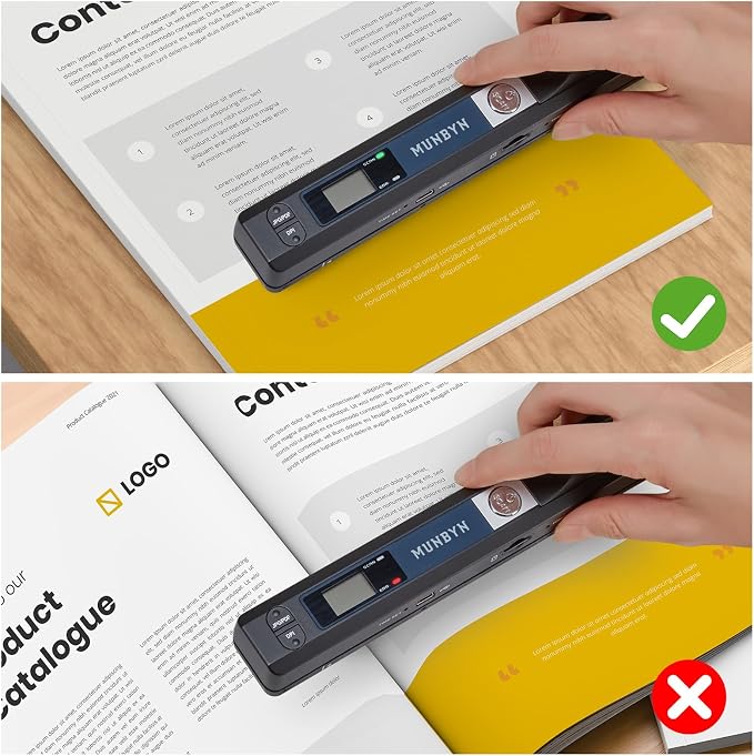 MUNBYN Portable Scanner, 900 DPI Photo Scanner - Image 6