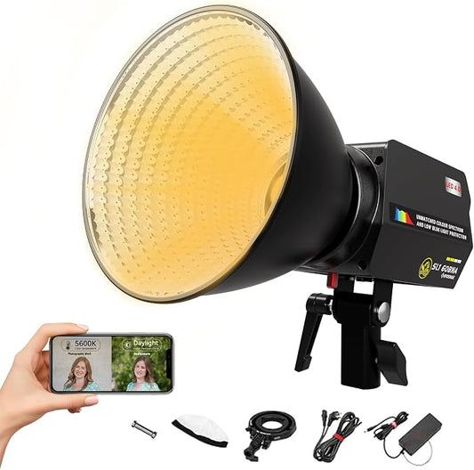 IFOOTAGE LED Video Light 70W SL1 60BNA Bi-Color Photography Lighting, by IFOOTAGE