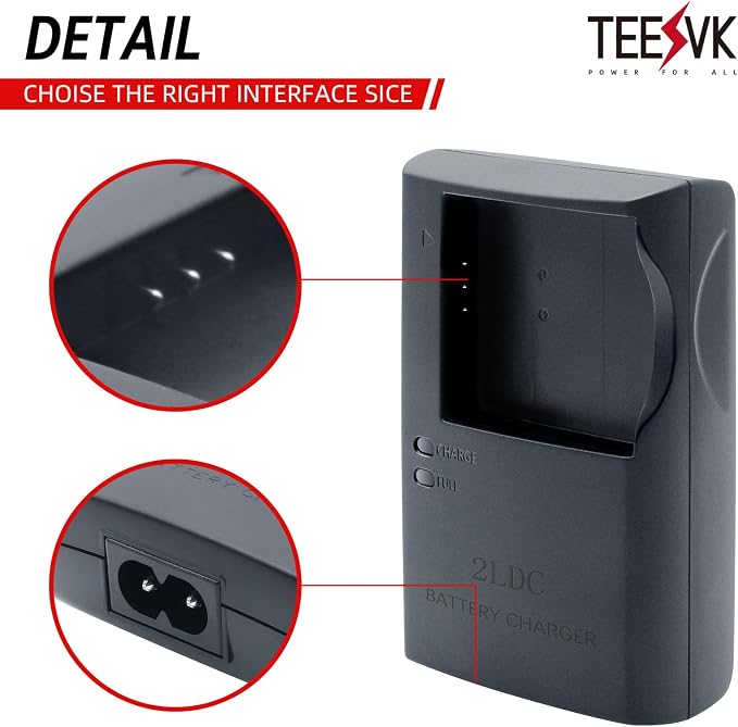 CB-2LD CB-2LF Quick Battery Charger Compatible - Image 4