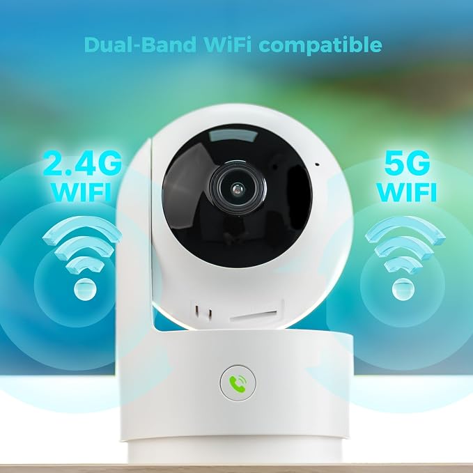 Vicohome 2K Indoor Security Camera, 5GHz Wi-Fi, 24/7 Recording, AI Tracking - Image 5