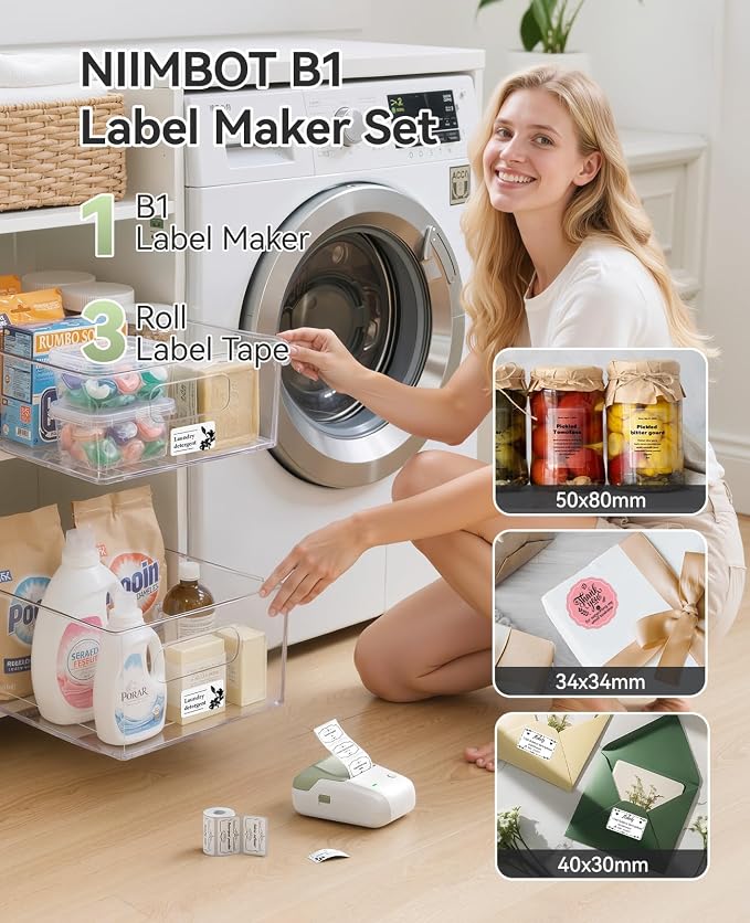 NIIMBOT B1 Label Maker Machine - Image 2