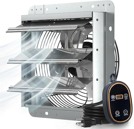 Amico 10" Smart Shutter Exhaust Fan by Amico