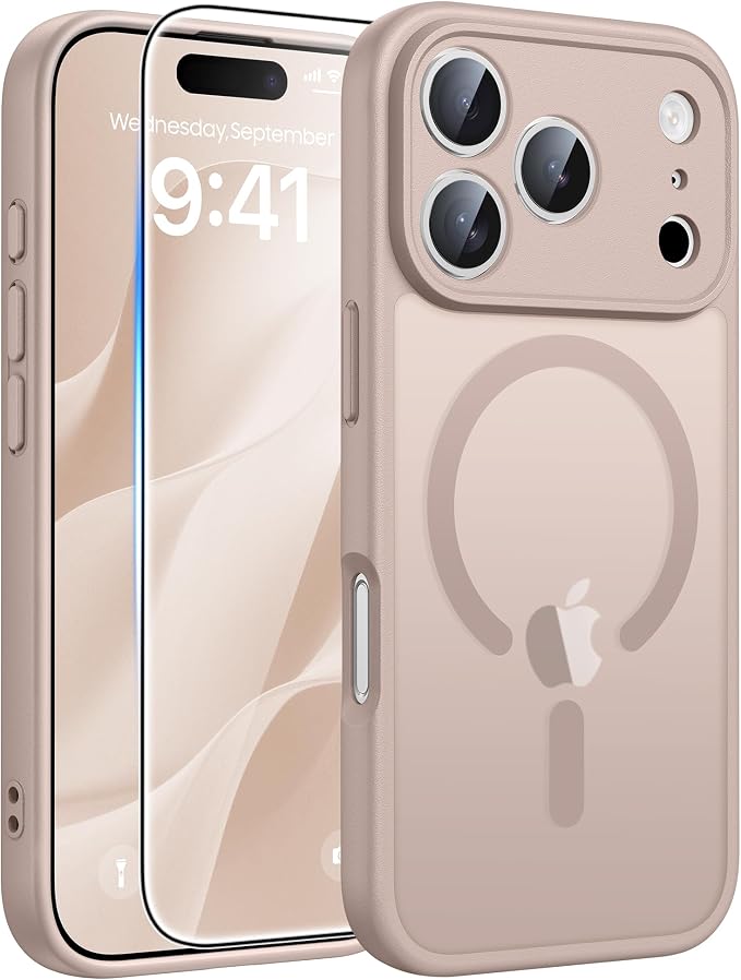 FNTCASE for iPhone 17 Pro Case: Translucent Matte Cases by FNTCASE