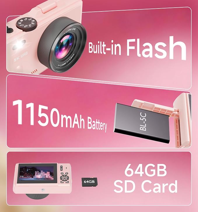 Digital Camera, 5K Camera Digital - Image 7