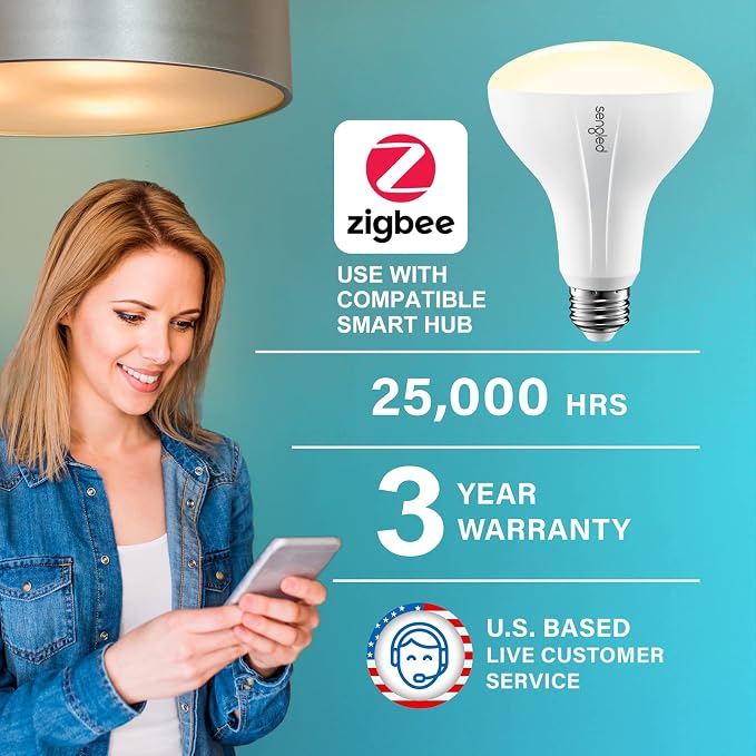 Sengled Smart Bulb, Zigbee Hub Required, Smart Light Bulb Works - Image 5