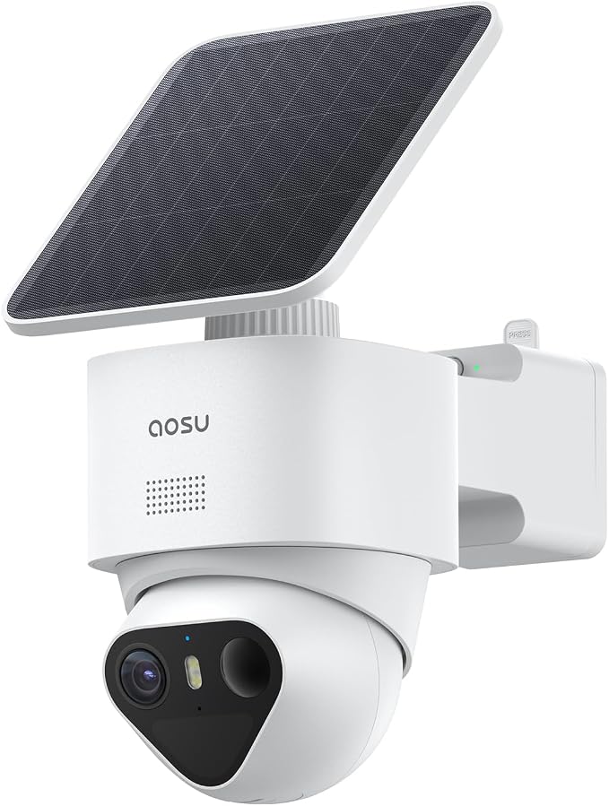 aosu T2 Ultra 4K Security Cameras Wireless Outdoor, TrueColor Night Vision by AOSUSecurityOffical