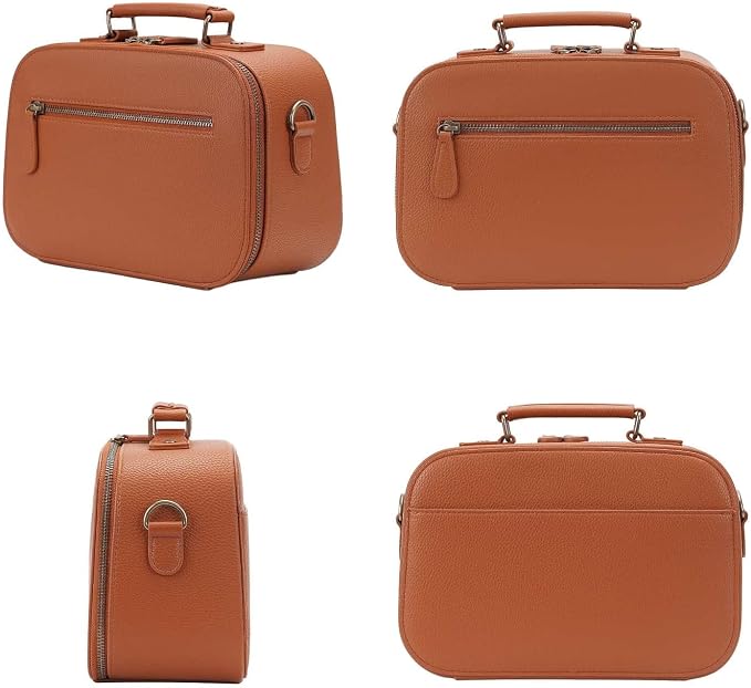 Camera Sling Bag, Waterproof PU Leather Crossbody Camere Bag - Image 9